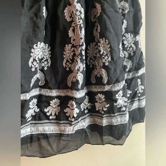 Laps Women Dress Black Gray Sleeveless S-M - Picture 2 of 9